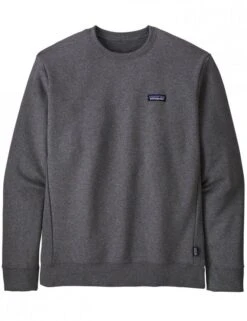 Patagonia P-6 Label Uprisal Crew Sweat - Gravel Heather