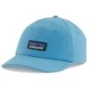 Patagonia P-6 Logo Trad Cap Lago Blue – Organic Cotton Unstructured Strapback Hat -Fatbuddha Store p 6 logo trad cap lago blue p32041 121305 medium