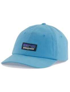 Patagonia P-6 Logo Trad Cap Lago Blue – Organic Cotton Unstructured Strapback Hat