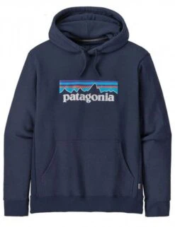 Patagonia P-6 Logo Uprisal Hooded Sweat - New Navy