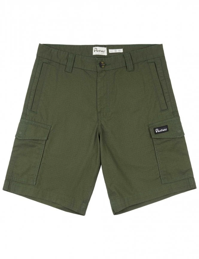Penfield P Bear Cargo Shorts - Forest Night 3 Penfield P Bear Cargo Shorts - Forest Night