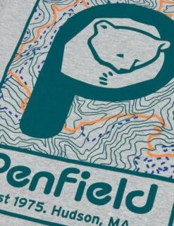 Penfield P Bear Trail Tee - Vintage Grey -Fatbuddha Store p bear trail tee vintage grey p32786 111550 medium