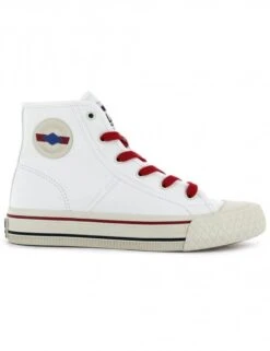 Palladium Palla Louvel Mid Trainers - Star White
