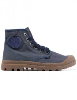 Palladium Pampa Hi Boots - Mood Indigo/Mid Gum