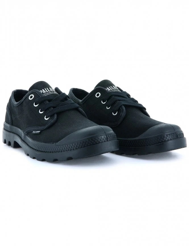 Palladium Pampa Oxford Lo Shoes - Black 4 Palladium Pampa Oxford Lo Shoes - Black - Image 2