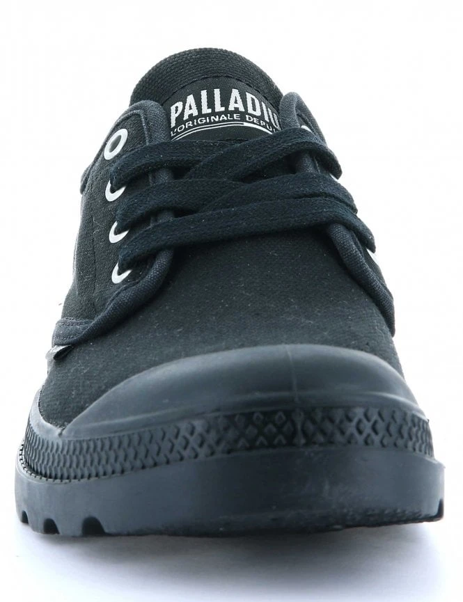 Palladium Pampa Oxford Lo Shoes - Black 6 Palladium Pampa Oxford Lo Shoes - Black - Image 4