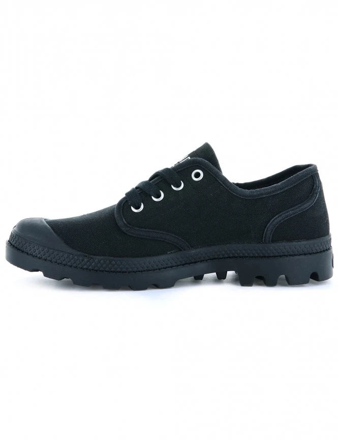 Palladium Pampa Oxford Lo Shoes - Black 7 Palladium Pampa Oxford Lo Shoes - Black - Image 5