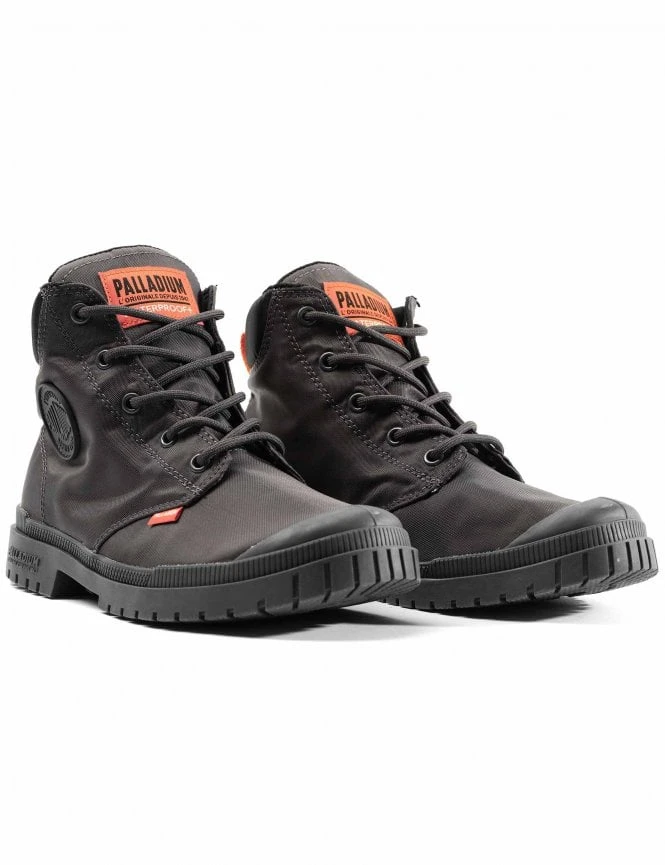 Palladium Pampa SP20 Sport Cuff WP+ Boots - Asphalt 4 Palladium Pampa SP20 Sport Cuff WP+ Boots - Asphalt - Image 2