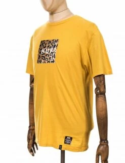 HUF Panthera Box Logo Tee - Sauterne -Fatbuddha Store panthera box logo tee sauterne p24794 85568 medium