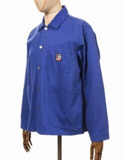 Obey Clothing Pebble Chore Jacket - Ultramarine -Fatbuddha Store pebble chore jacket ultramarine p26580 93691 medium