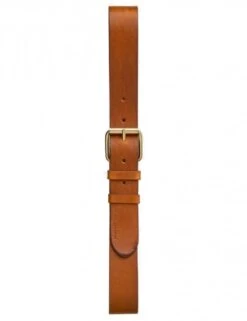 Nudie Jeans Pedersson Leather Belt - Toffee Brown
