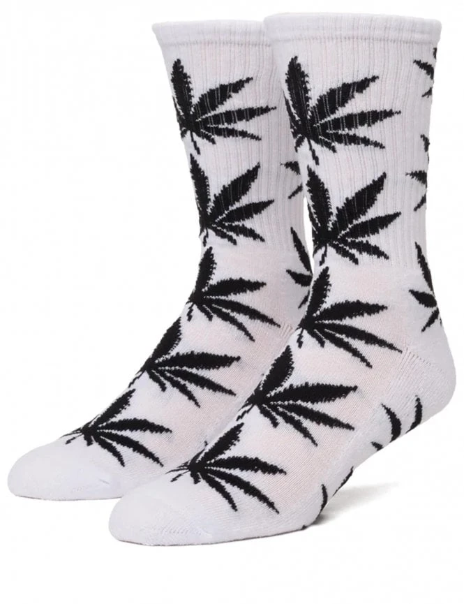 HUF Plantlife Socks (3 Pack) – Navy, Black & Charcoal Multi-Colorway Signature Crew Socks 6 HUF Plantlife Socks (3 Pack) – Navy, Black & Charcoal Multi-Colorway Signature Crew Socks - Image 4