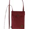 Fjallraven Pocket Bag Bordeaux Red – G-1000 HeavyDuty Eco Crossbody Pouch