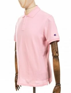 Champion Reverse Weave Polo Shirt - CBS Pink -Fatbuddha Store polo shirt cbs pink p19497 74135 medium