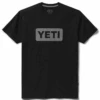 Yeti Premium Logo Badge Tee - Black/Grey 1 Yeti Premium Logo Badge Tee - Black/Grey -Fatbuddha Store premium logo badge tee black grey p31135 107197 medium