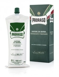 Proraso Professional Shaving Cream Tube (500ml) - Refreshing