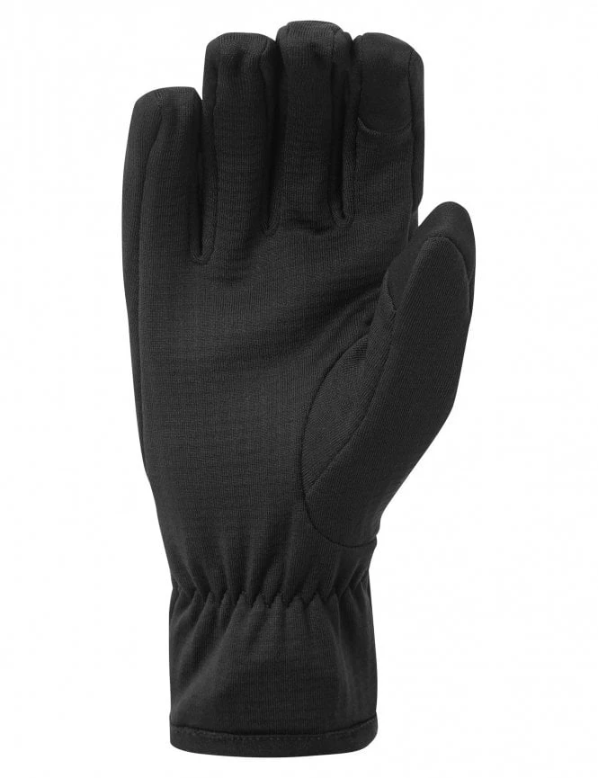 Montane Protium Stretch Fleece Gloves in Black – Touchscreen Compatible Thermo Grid Performance Gloves 4 Montane Protium Stretch Fleece Gloves in Black – Touchscreen Compatible Thermo Grid Performance Gloves - Image 2