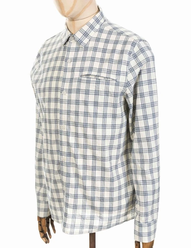 Purpose Shirt - Indigo/Chalk 4 Purpose Shirt - Indigo/Chalk - Image 2