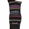 Pantherella Black Quakers All Over Stripe – Luxury Merino Wool English Made Socks -Fatbuddha Store quakers all over stripe merino wool socks black p19996 75851 medium