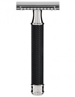 R89 Traditional Safety Razor (Closed Comb) - Black