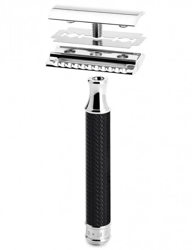 R89 Traditional Safety Razor (Closed Comb) - Black 4 R89 Traditional Safety Razor (Closed Comb) - Black - Image 2