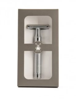 R89 Traditional Safety Razor (Closed Comb) - Chrome -Fatbuddha Store r89 traditional safety razor closed comb chrome p22656 80892 medium