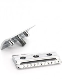 R89 Traditional Safety Razor (Closed Comb) - Chrome -Fatbuddha Store r89 traditional safety razor closed comb chrome p22656 80895 medium