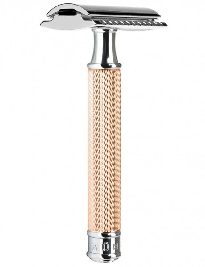 R89 Traditional Safety Razor (Closed Comb) - Rose Gold 3 R89 Traditional Safety Razor (Closed Comb) - Rose Gold