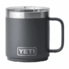 Yeti Rambler 10oz Stackable Mug - Charcoal Grey with MagSlider Lid -Fatbuddha Store rambler 10oz mug charcoal p35691 116864 medium