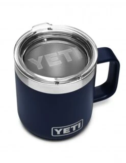 Yeti Rambler 10oz Stackable Mug - Navy Blue Insulated Stainless Steel with MagSlider Lid -Fatbuddha Store rambler 10oz mug navy p31252 107255 medium