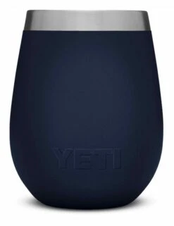 Yeti Rambler 10oz Wine Tumbler - Navy Blue DuraCoat Insulated Drinkware -Fatbuddha Store rambler 10oz wine tumbler navy p28807 104289 medium