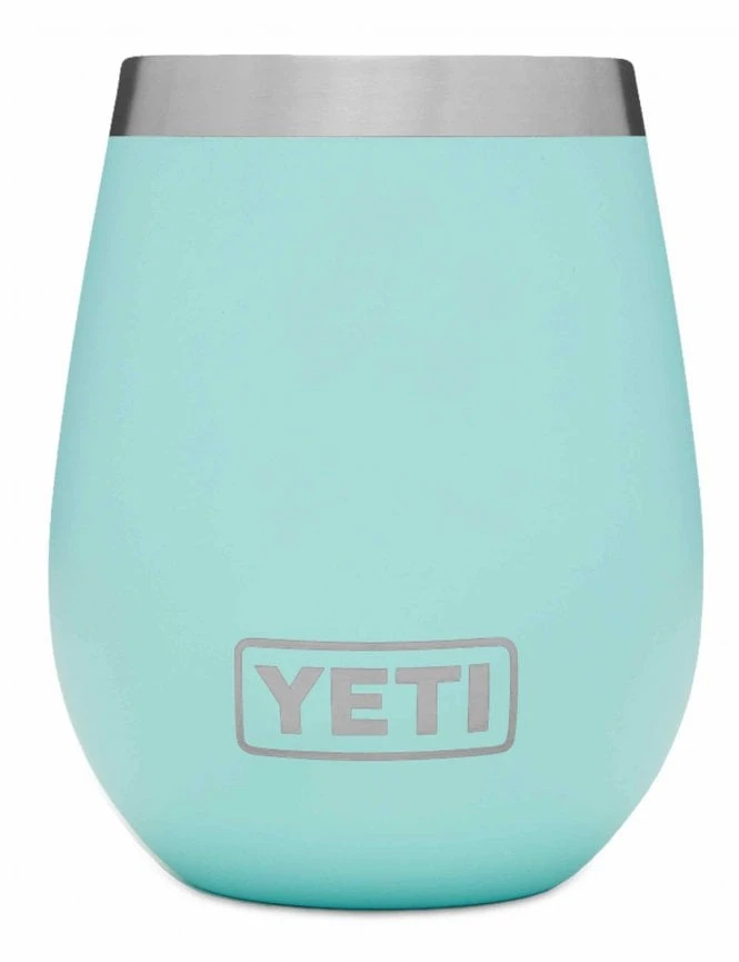Yeti Rambler 10oz Wine Tumbler - Seafoam DuraCoat Insulated Stemless Glass 3 Yeti Rambler 10oz Wine Tumbler - Seafoam DuraCoat Insulated Stemless Glass