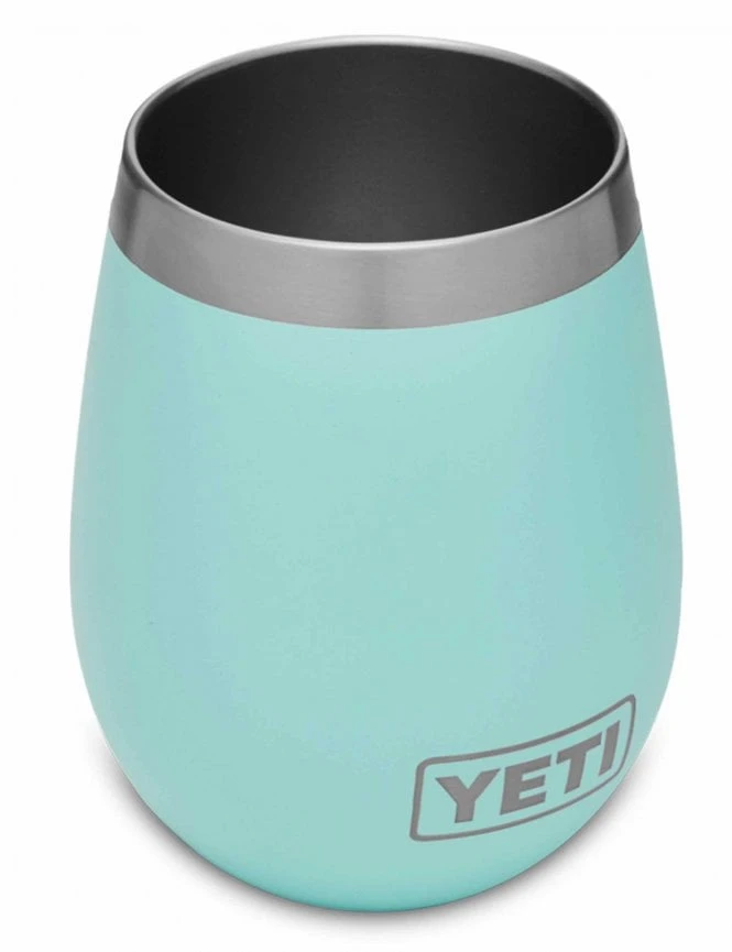 Yeti Rambler 10oz Wine Tumbler - Seafoam DuraCoat Insulated Stemless Glass 4 Yeti Rambler 10oz Wine Tumbler - Seafoam DuraCoat Insulated Stemless Glass - Image 2