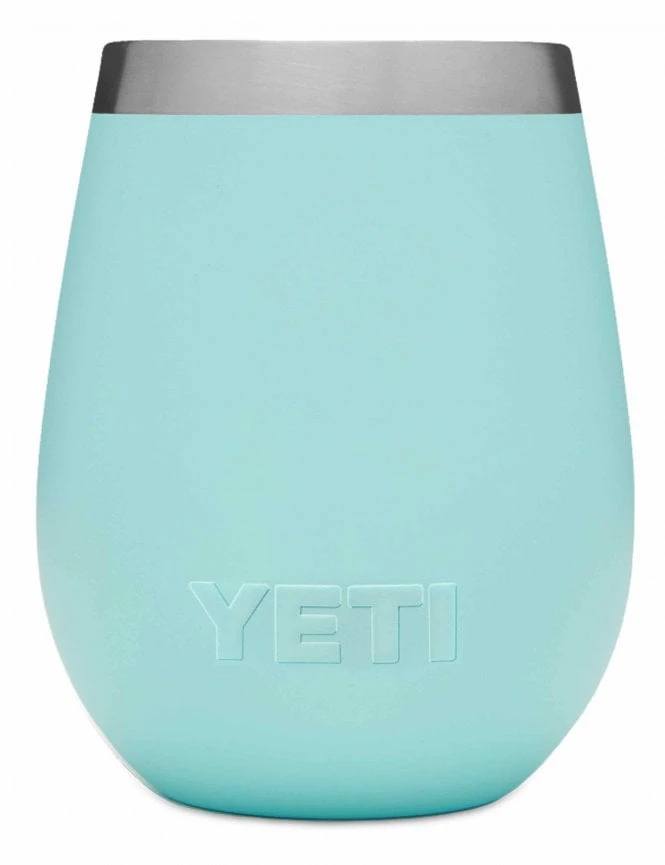 Yeti Rambler 10oz Wine Tumbler - Seafoam DuraCoat Insulated Stemless Glass 5 Yeti Rambler 10oz Wine Tumbler - Seafoam DuraCoat Insulated Stemless Glass - Image 3