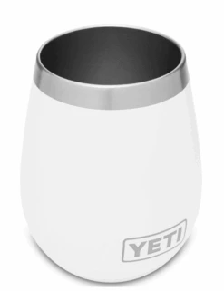 Yeti White DuraCoat Rambler Series – 10oz Insulated Stainless Steel Wine Tumbler -Fatbuddha Store rambler 10oz wine tumbler white p31251 107267 medium