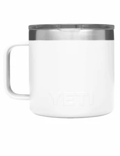 Yeti Rambler 14oz Stackable Mug White – Insulated Stainless Steel Coffee & Beer Mug with MagSlider Lid -Fatbuddha Store rambler 14oz mug white p31254 107257 medium