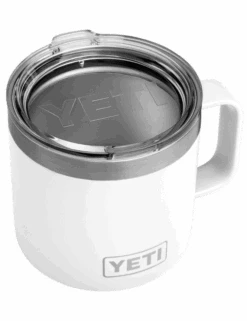 Yeti Rambler 14oz Stackable Mug White – Insulated Stainless Steel Coffee & Beer Mug with MagSlider Lid -Fatbuddha Store rambler 14oz mug white p31254 107259 medium