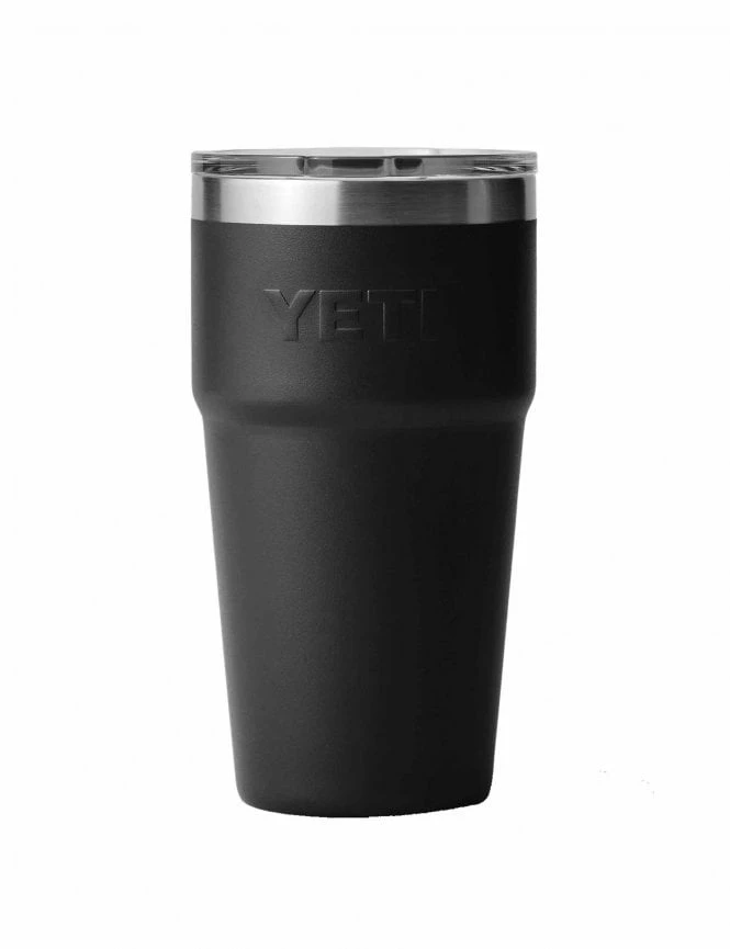 Yeti Rambler 16oz Pint Cup - Black 4 Yeti Rambler 16oz Pint Cup - Black - Image 2