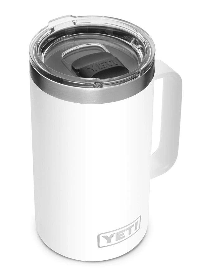 Yeti Rambler 24oz Mug - White 4 Yeti Rambler 24oz Mug - White - Image 2