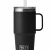 Yeti Rambler 25oz Mug W/ Staw Lid - Black -Fatbuddha Store rambler 25oz mug w staw lid black p35699 117500 medium
