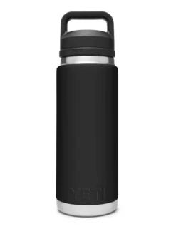 Yeti Rambler 26oz Bottle W/ Chug Cap - Black