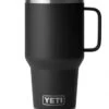 Yeti Rambler 30oz Travel Mug in Black – Insulated Stainless Steel with Handle and MagSlider Lid -Fatbuddha Store rambler 30oz travel mug black p35828 120804 medium