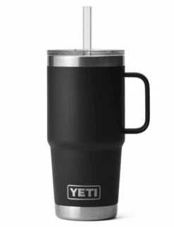 Yeti Rambler 35oz Mug W/ Staw Lid - Black