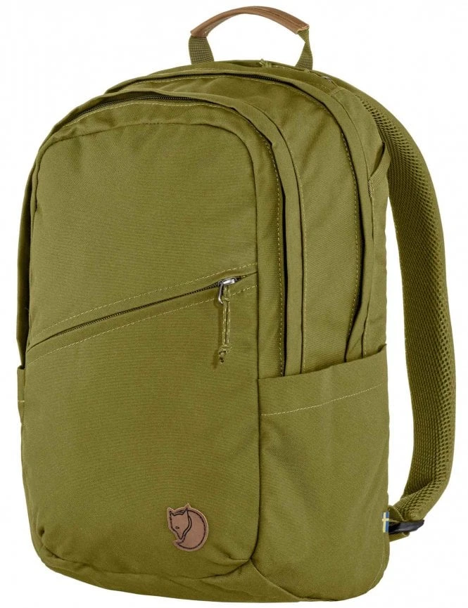 Fjallraven Raven 20L Backpack - Foliage Green G-1000 HeavyDuty Everyday Daypack 4 Fjallraven Raven 20L Backpack - Foliage Green G-1000 HeavyDuty Everyday Daypack - Image 2