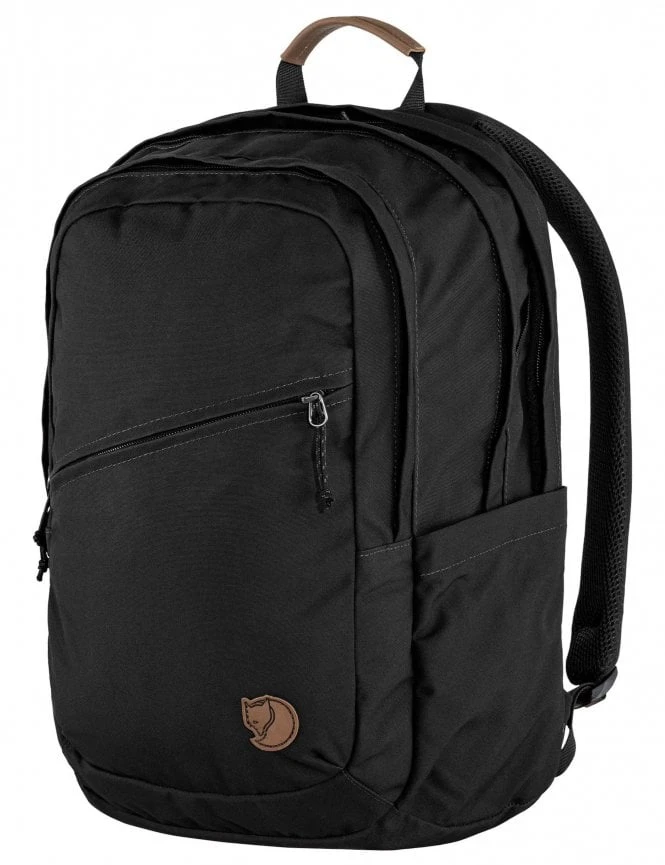 Fjallraven Raven 28L Backpack - Black G-1000 HeavyDuty Laptop Daypack 4 Fjallraven Raven 28L Backpack - Black G-1000 HeavyDuty Laptop Daypack - Image 2