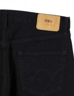 Regular Tapered Kaihara Stretch Jeans - Black Rinsed -Fatbuddha Store regular tapered kaihara stretch jeans black rinsed p31469 110744 medium