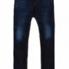 Regular Tapered Rainbow Selvedge Jeans - Blue Dark Used Wash -Fatbuddha Store regular tapered rainbow selvedge jeans blue dark used wash p24388 85502 medium