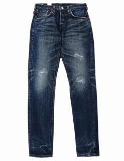 Regular Tapered Selvedge Jeans - Dark Used, Remake Wash