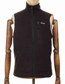 Patagonia Retro Pile Fleece Vest - Black