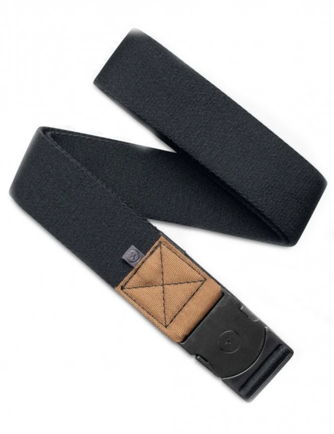 Arcade Ridge Slim Adventure Belt in Black/Charcoal – Performance Stretch Webbing 3 Arcade Ridge Slim Adventure Belt in Black/Charcoal – Performance Stretch Webbing